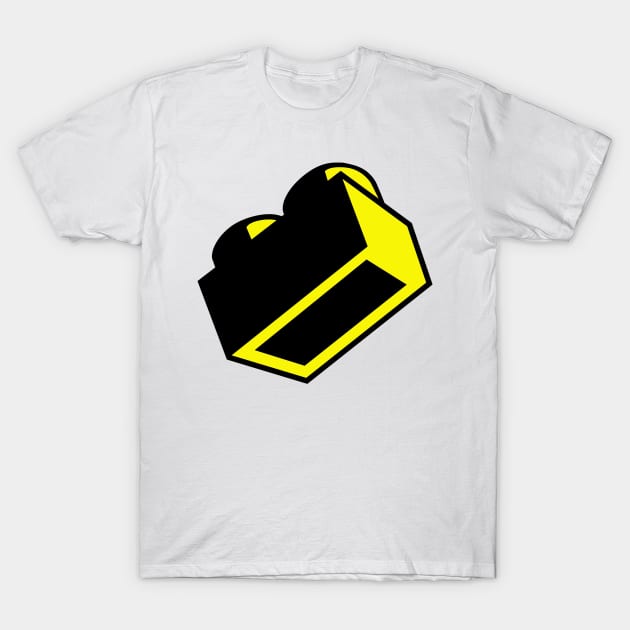 1 x 2 Brick T-Shirt by ChilleeW